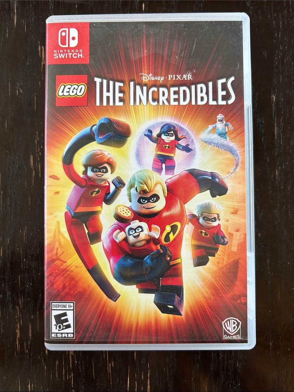 The Incredibles Nintendo Switch video game.